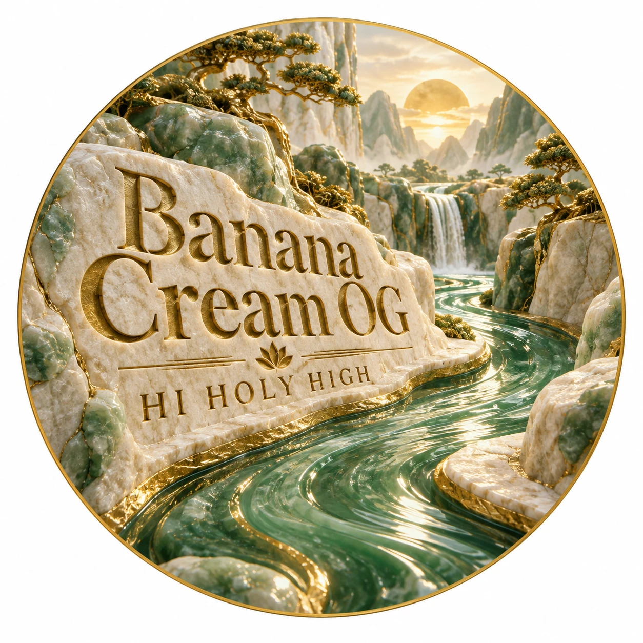 Provisional artwork A-R1 · Banana Cream OG