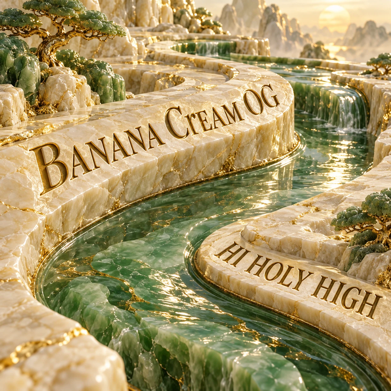 Provisional artwork A-S1 · Banana Cream OG