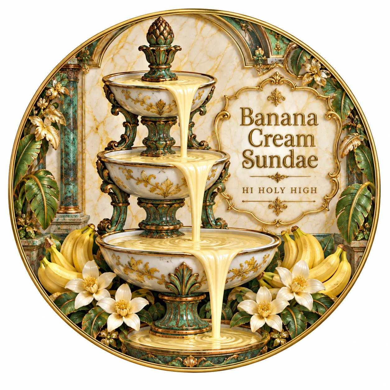 Provisional artwork A-R1 · Banana Cream Sundae