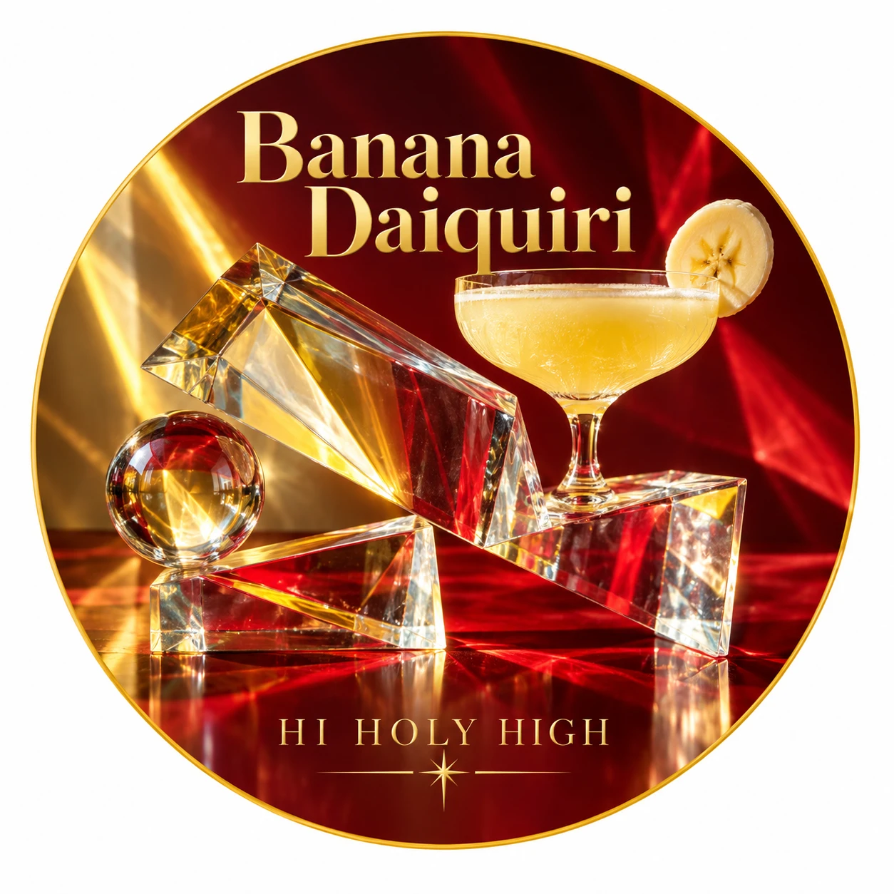 Arte provisional A-R1 · Banana Daiquiri