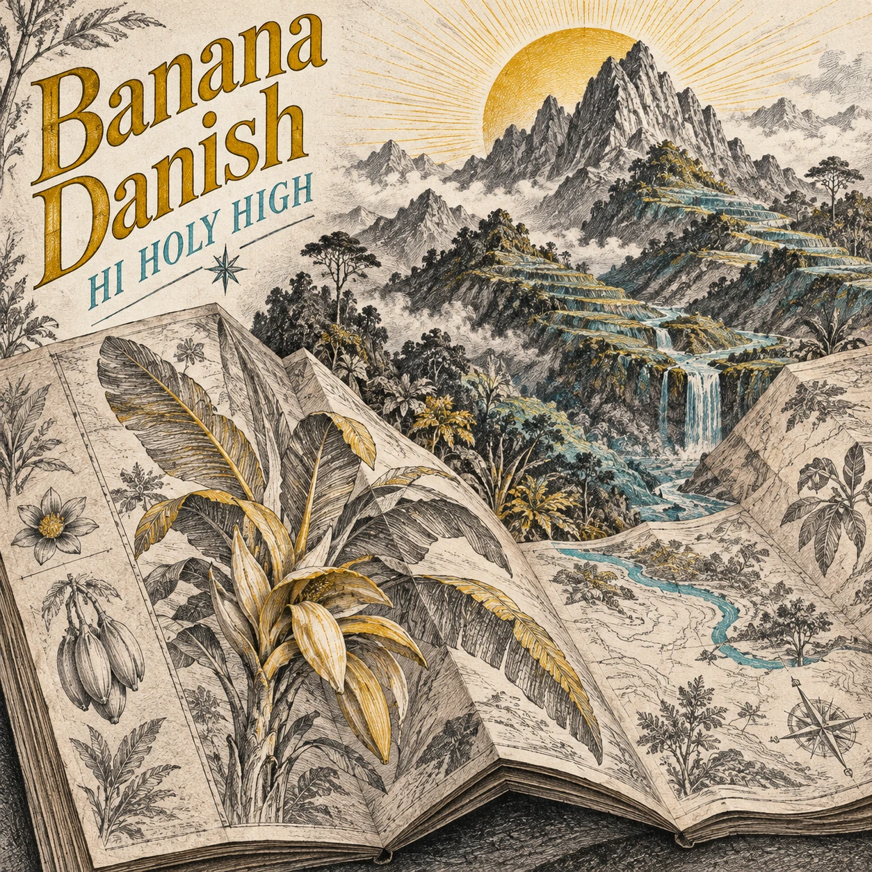 Arte provisional A-S1 · Banana Danish