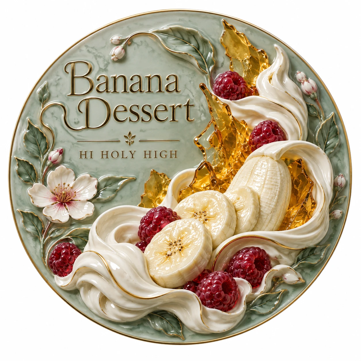 Arte provisional A-R1 · Banana Dessert