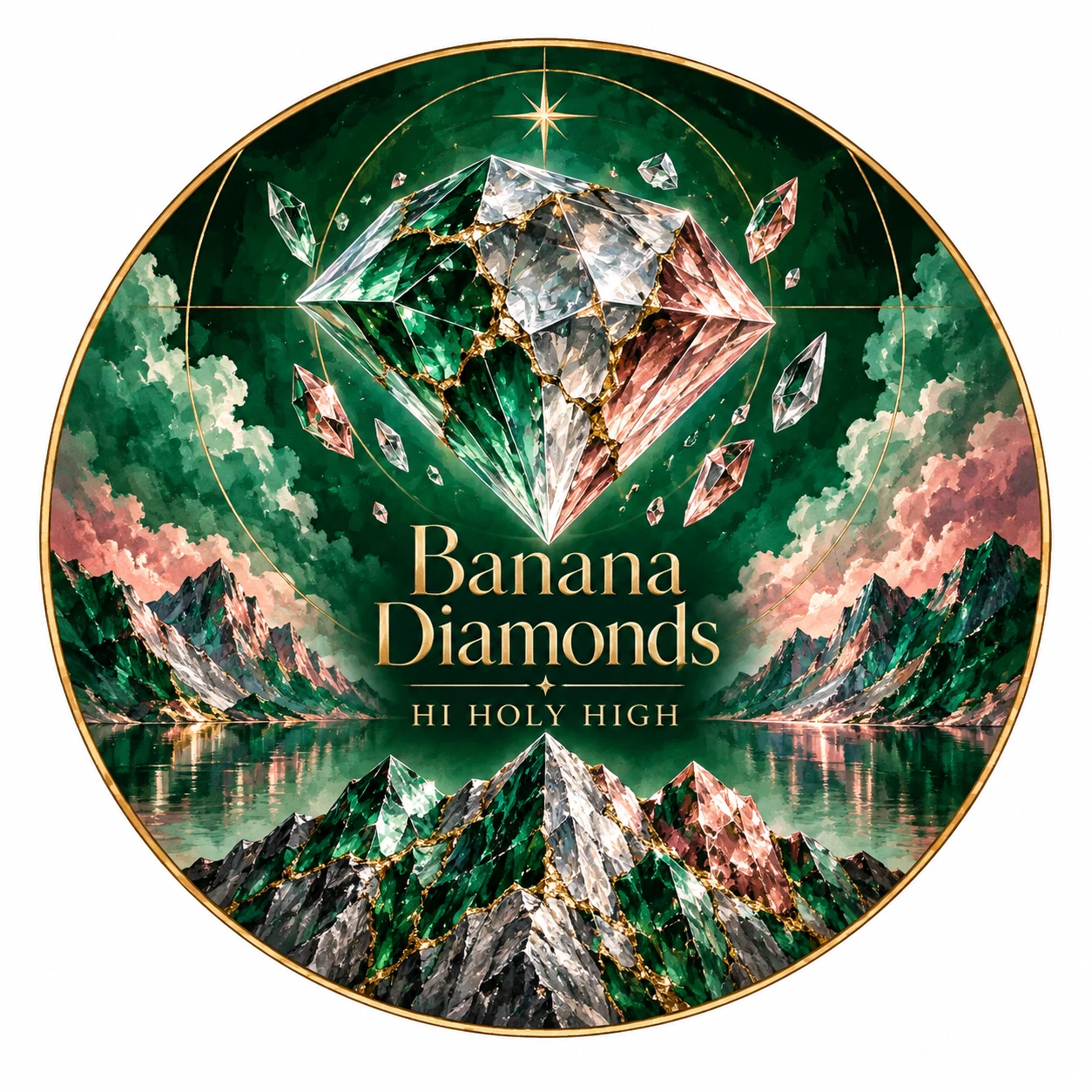 Arte provisional A-R1 · Banana Diamonds