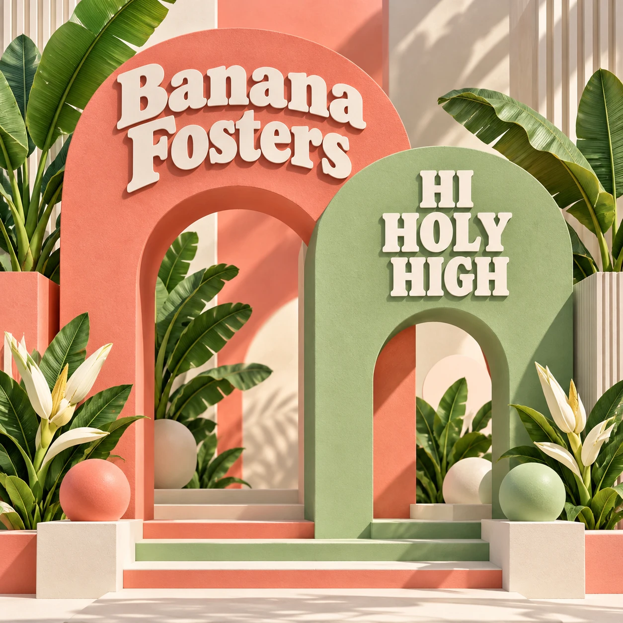 Arte provisional A-S1 · Banana Fosters