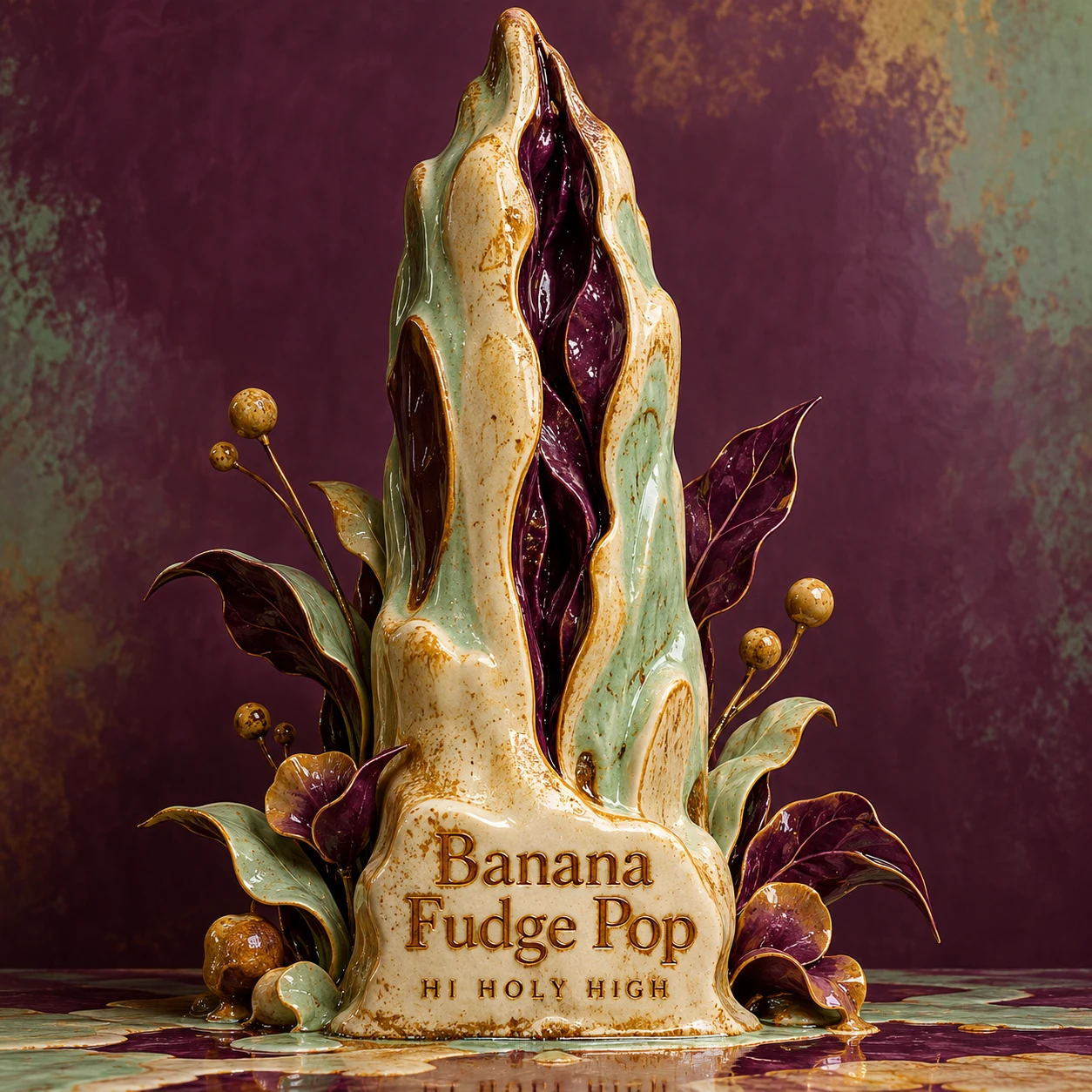 Arte provisional A-S1 · Banana Fudge Pop