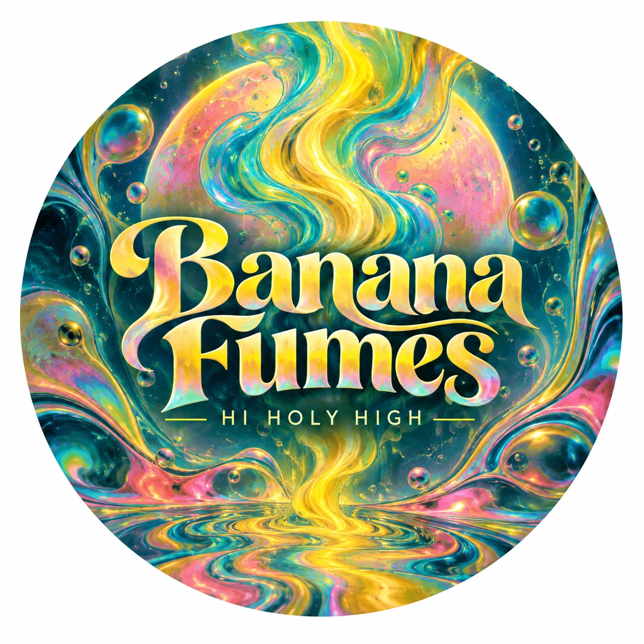 Arte provisional A-R1 · Banana Fumes