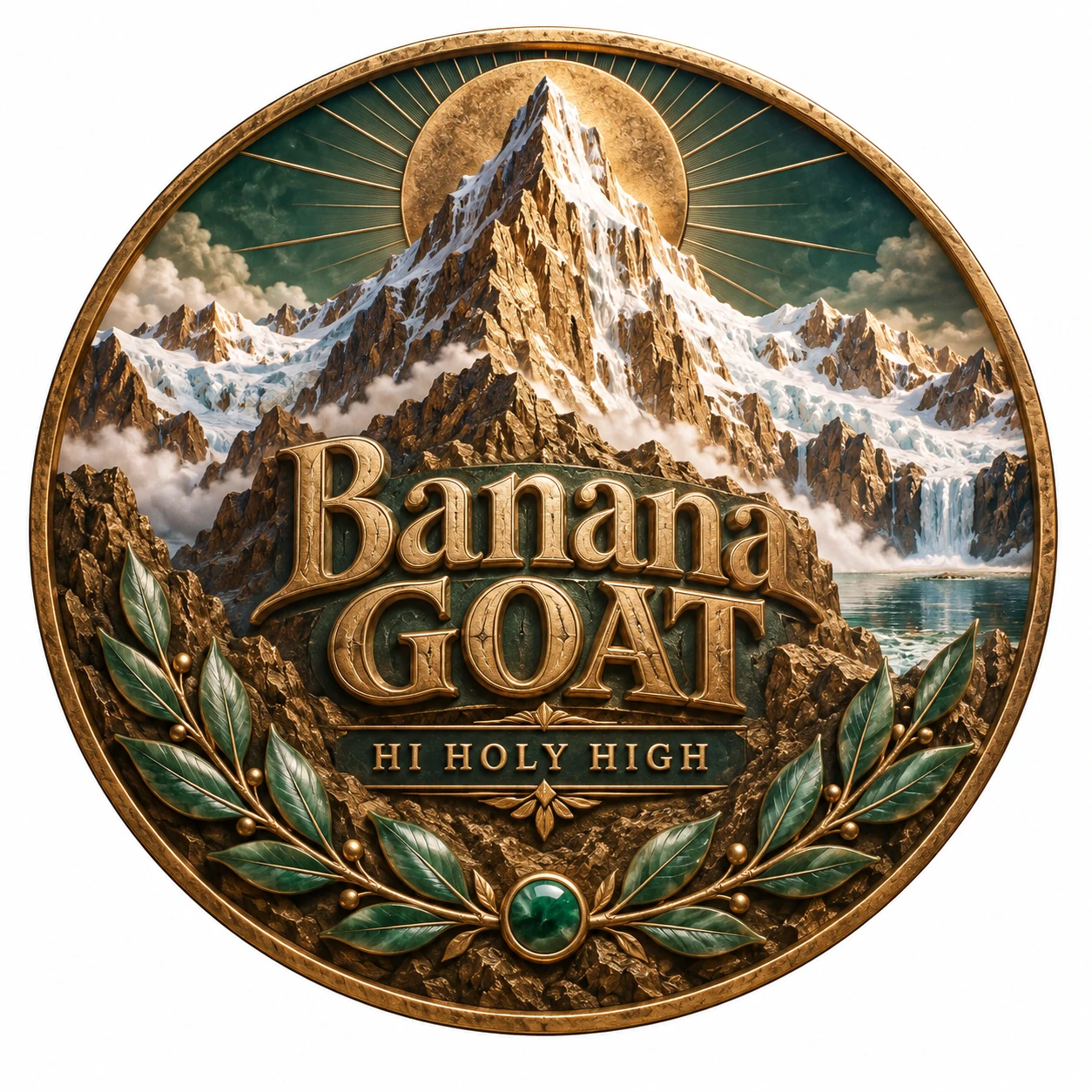 Arte provisional A-R1 · Banana GOAT