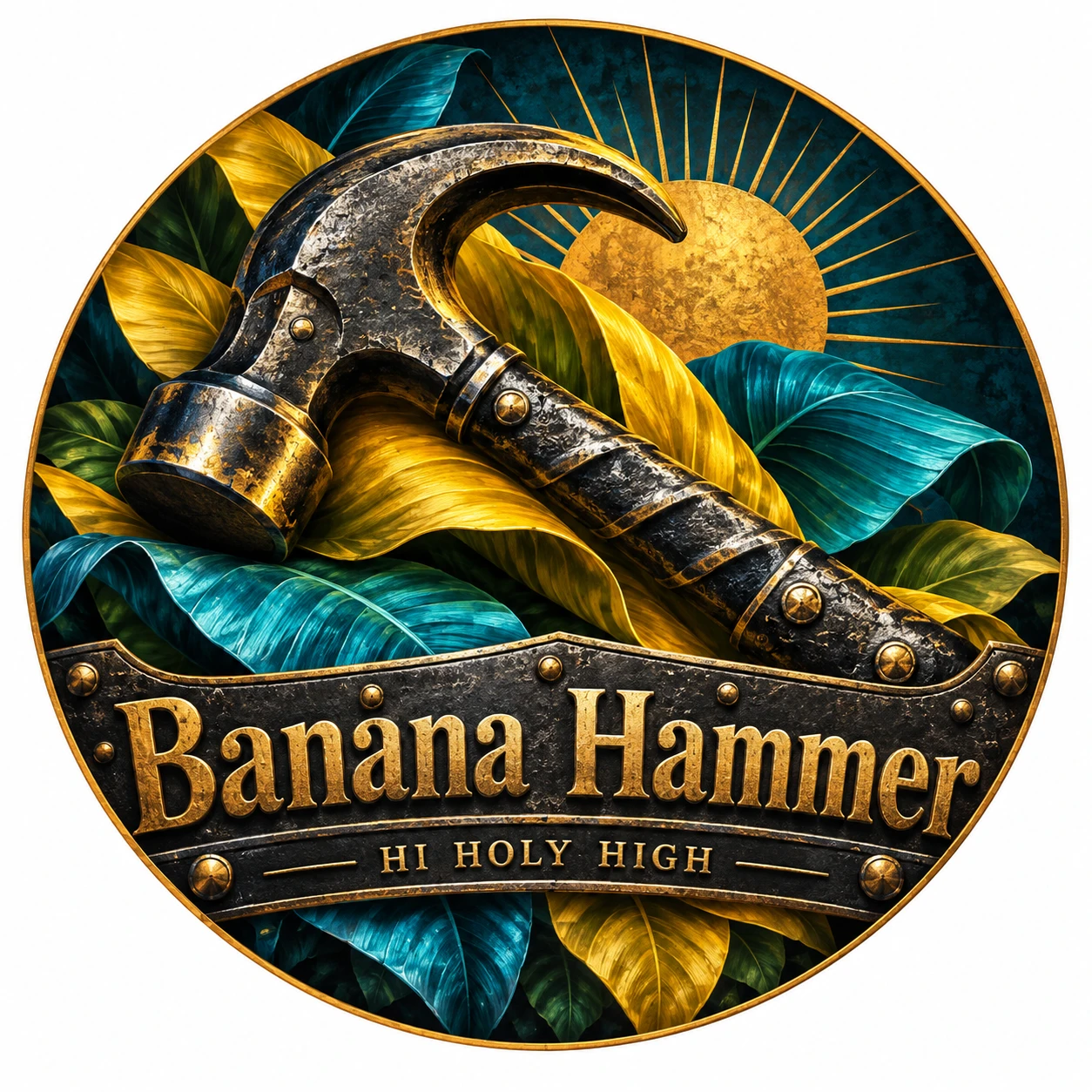 Arte provisional A-R1 · Banana Hammer