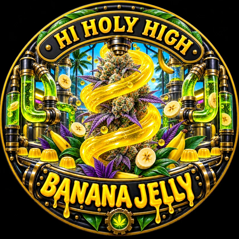 Bestbewertete runde Kunst für Banana Jelly