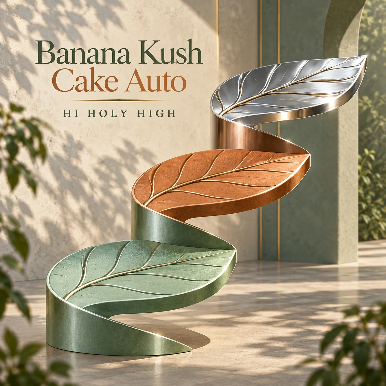 Arte provisional A-S1 · Banana Kush Cake Auto