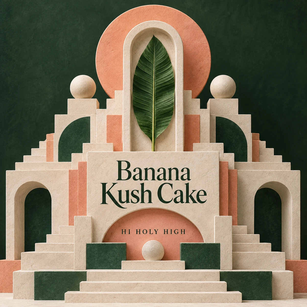 Vorläufiger Entwurf A-S1 · Banana Kush Cake