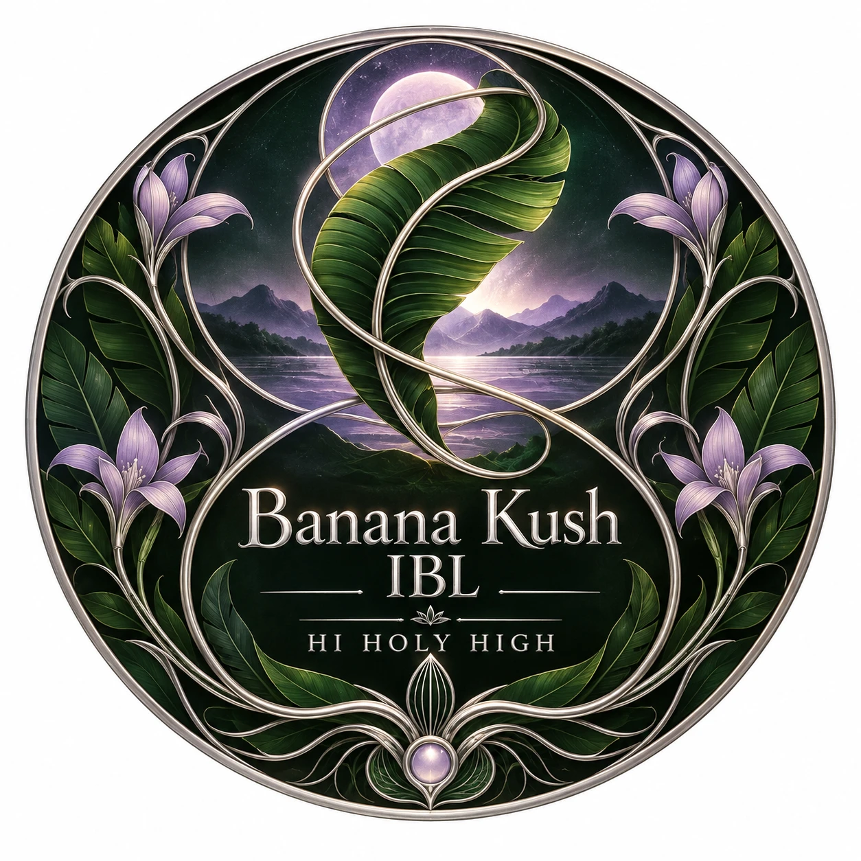 Arte provisional A-R1 · Banana Kush IBL