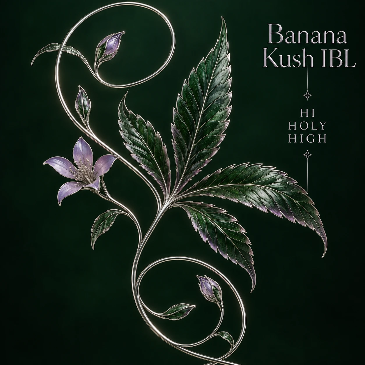 Arte provisional A-S1 · Banana Kush IBL