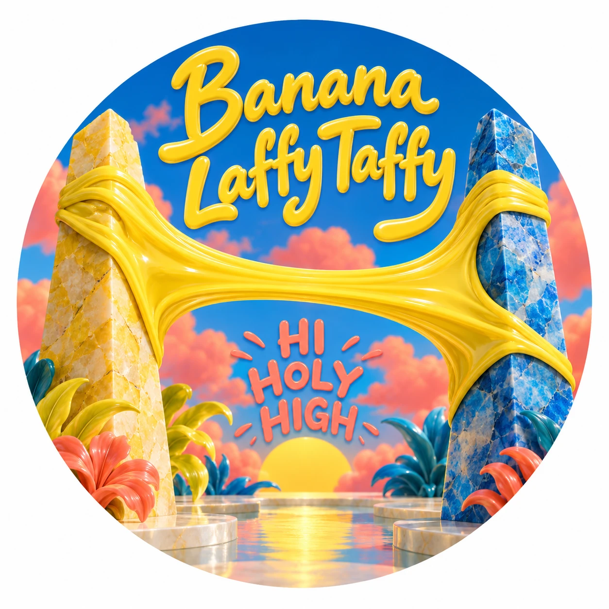 Arte provisional A-R1 · Banana Laffy Taffy