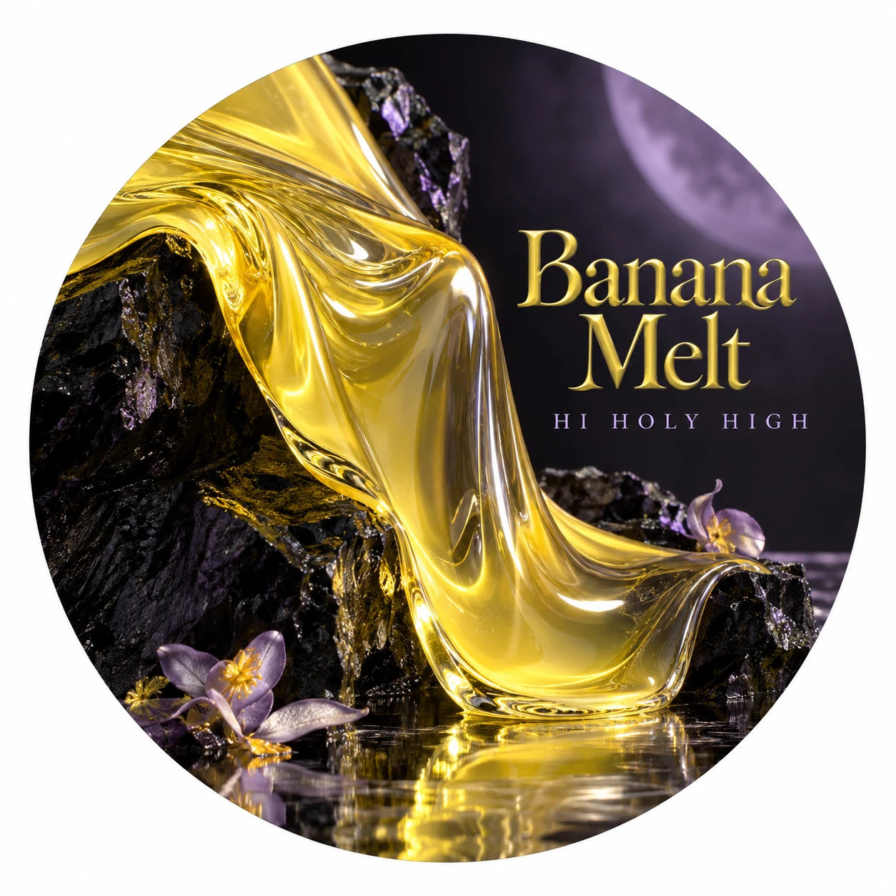 Arte provisional A-R1 · Banana Melt