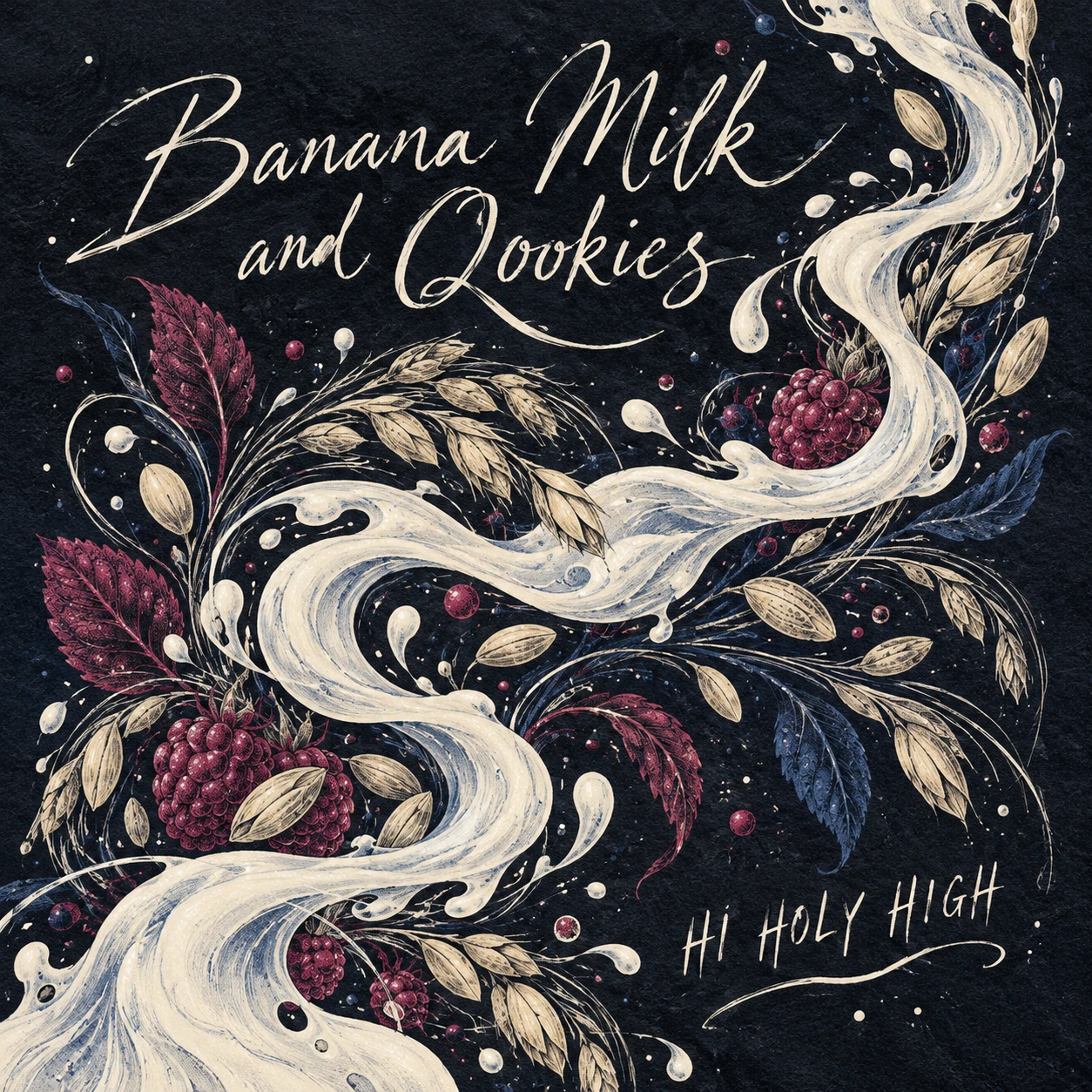 Arte provisional A-S1 · Banana Milk and Qookies
