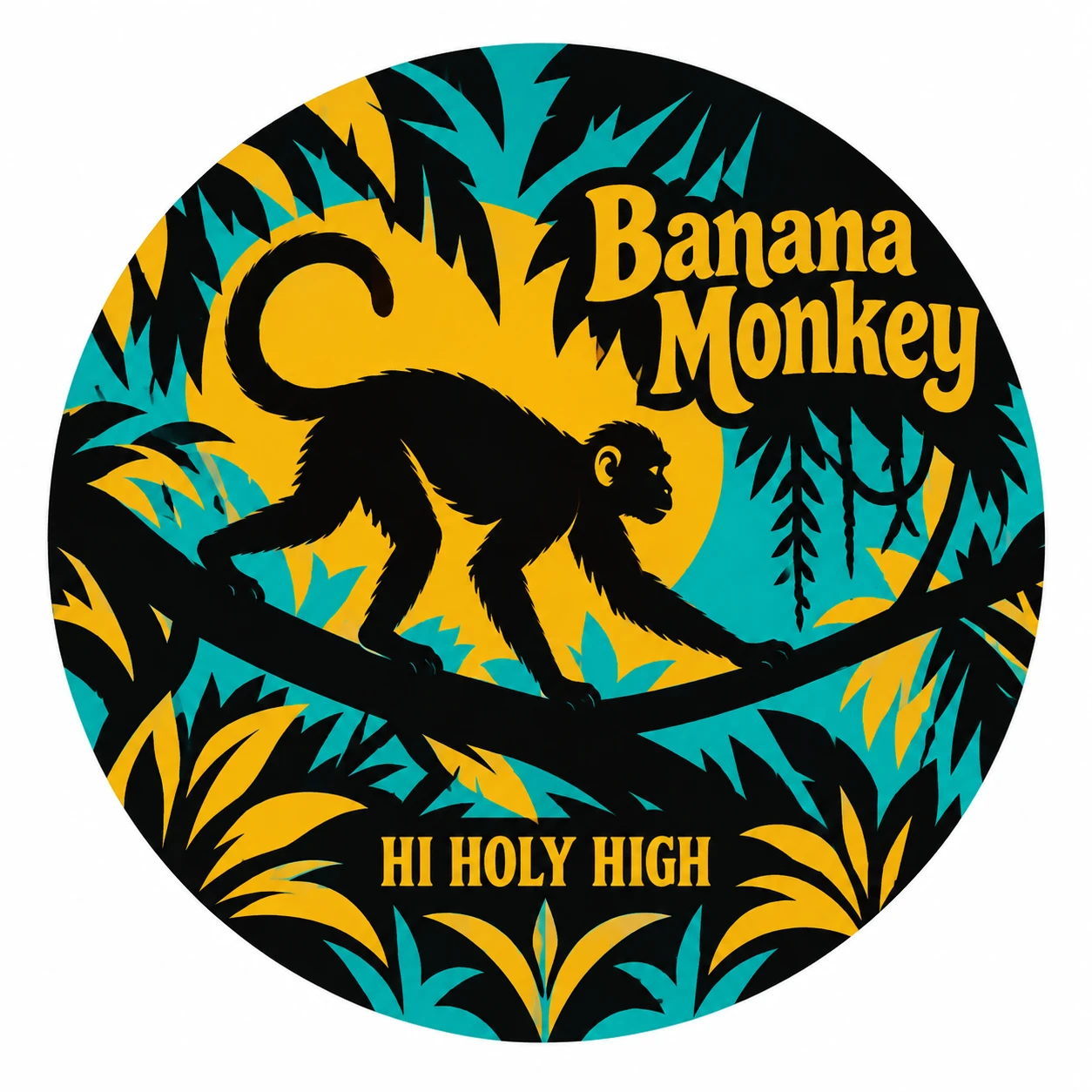 Arte provisional A-R1 · Banana Monkey