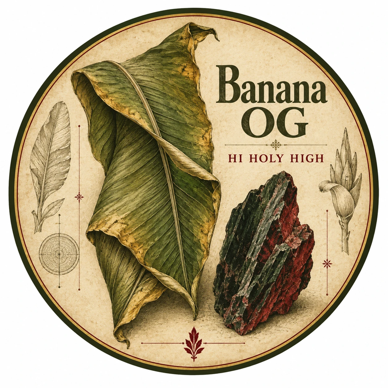 Arte provisional A-R1 · Banana OG