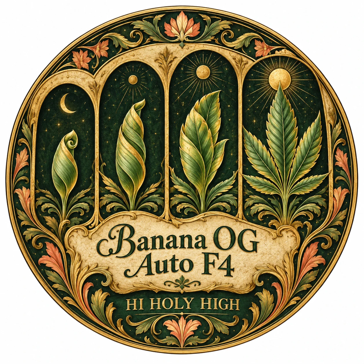 Arte provisional A-R1 · Banana OG Auto F4