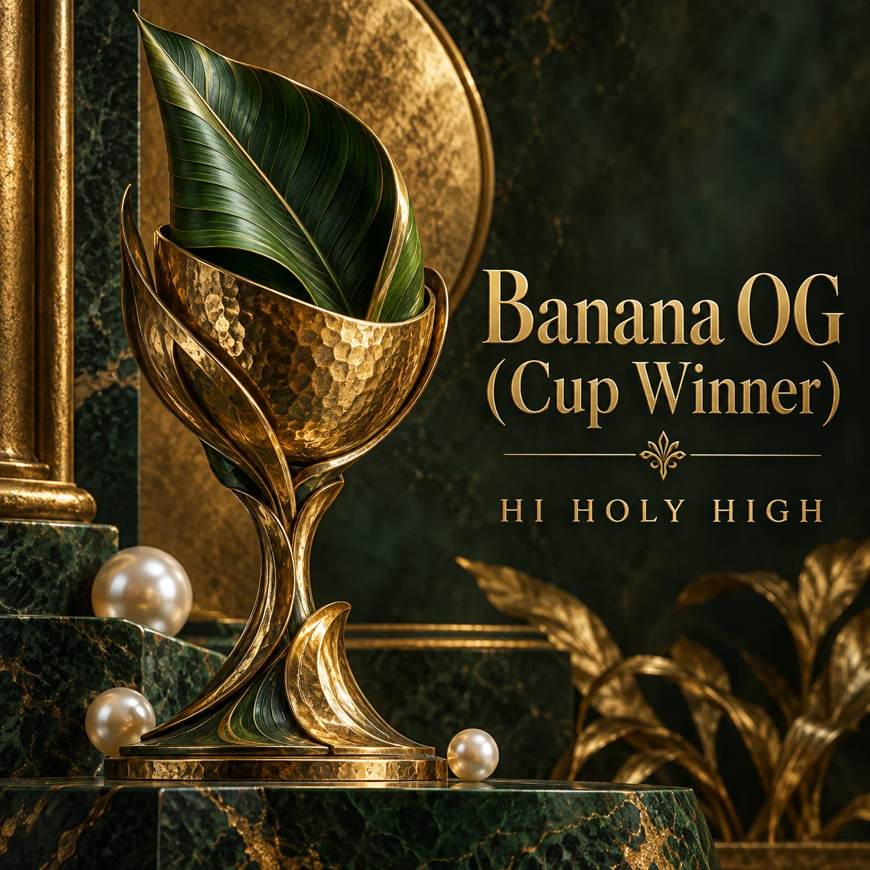 Arte provisional A-S1 · Banana OG (Cup Winner)