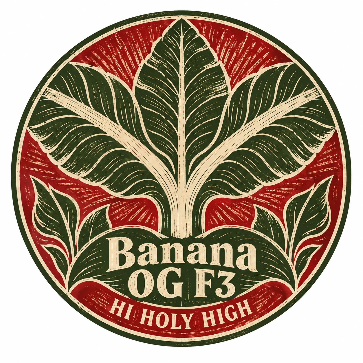 Arte provisional A-R1 · Banana OG F3