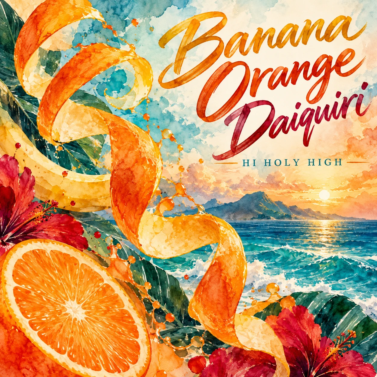 Provisional artwork A-S1 · Banana Orange Daiquiri