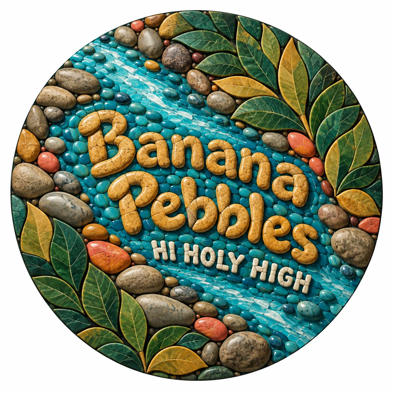 Arte provisional A-R1 · Banana Pebbles