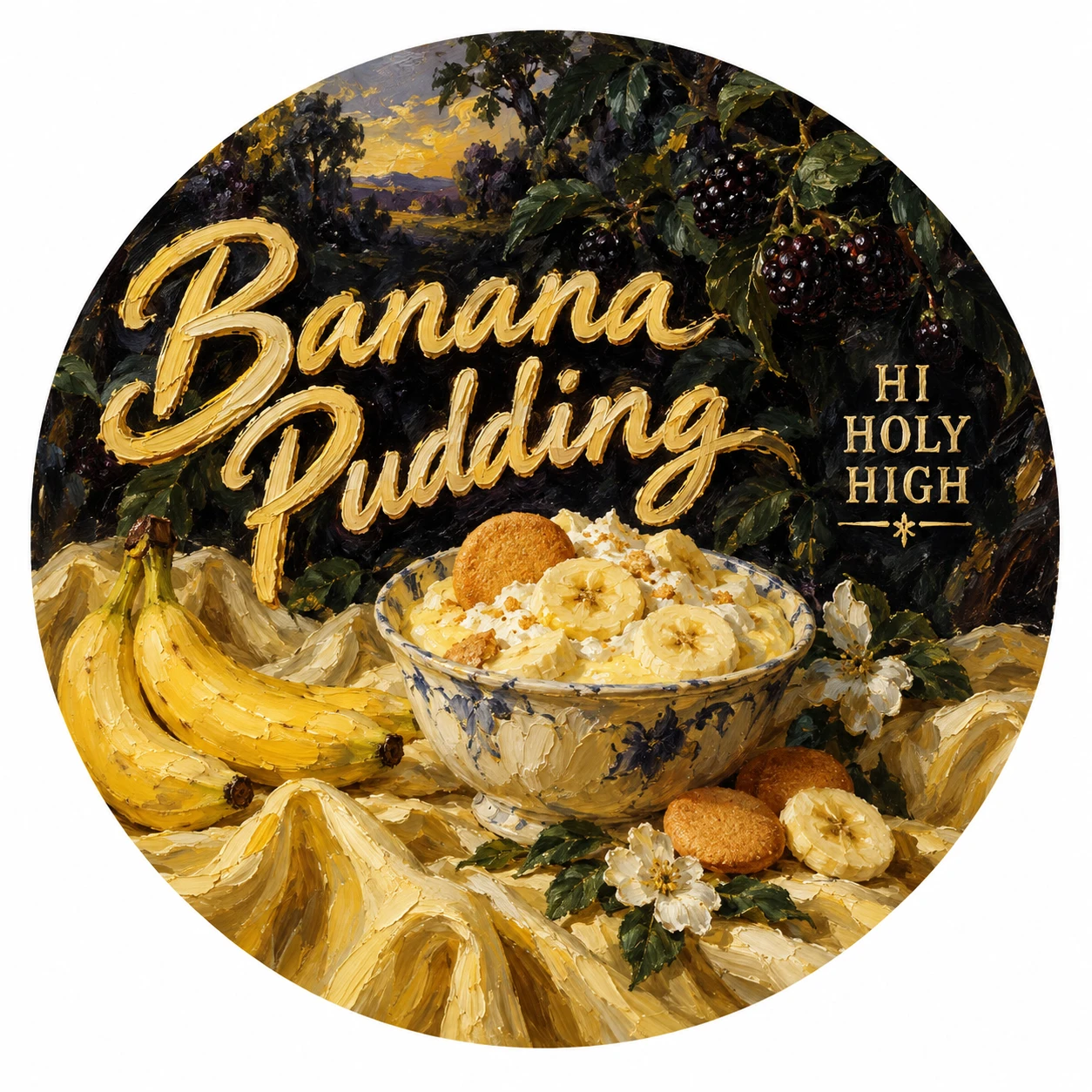 Arte provisional A-R1 · Banana Pudding