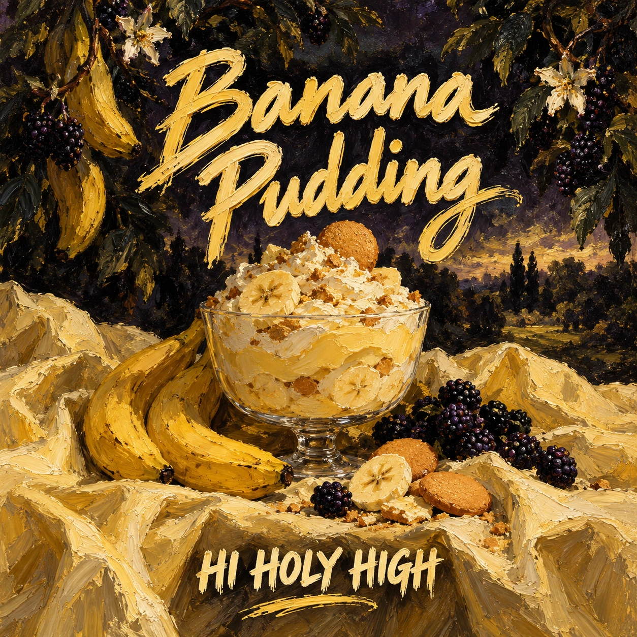 Arte provisional A-S1 · Banana Pudding
