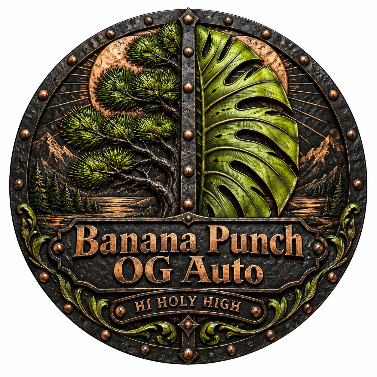 Arte provisional A-R1 · Banana Punch OG Auto