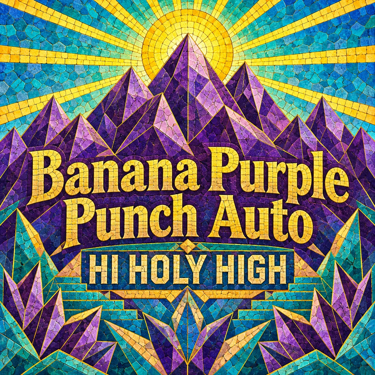 Arte provisional A-S1 · Banana Purple Punch Auto
