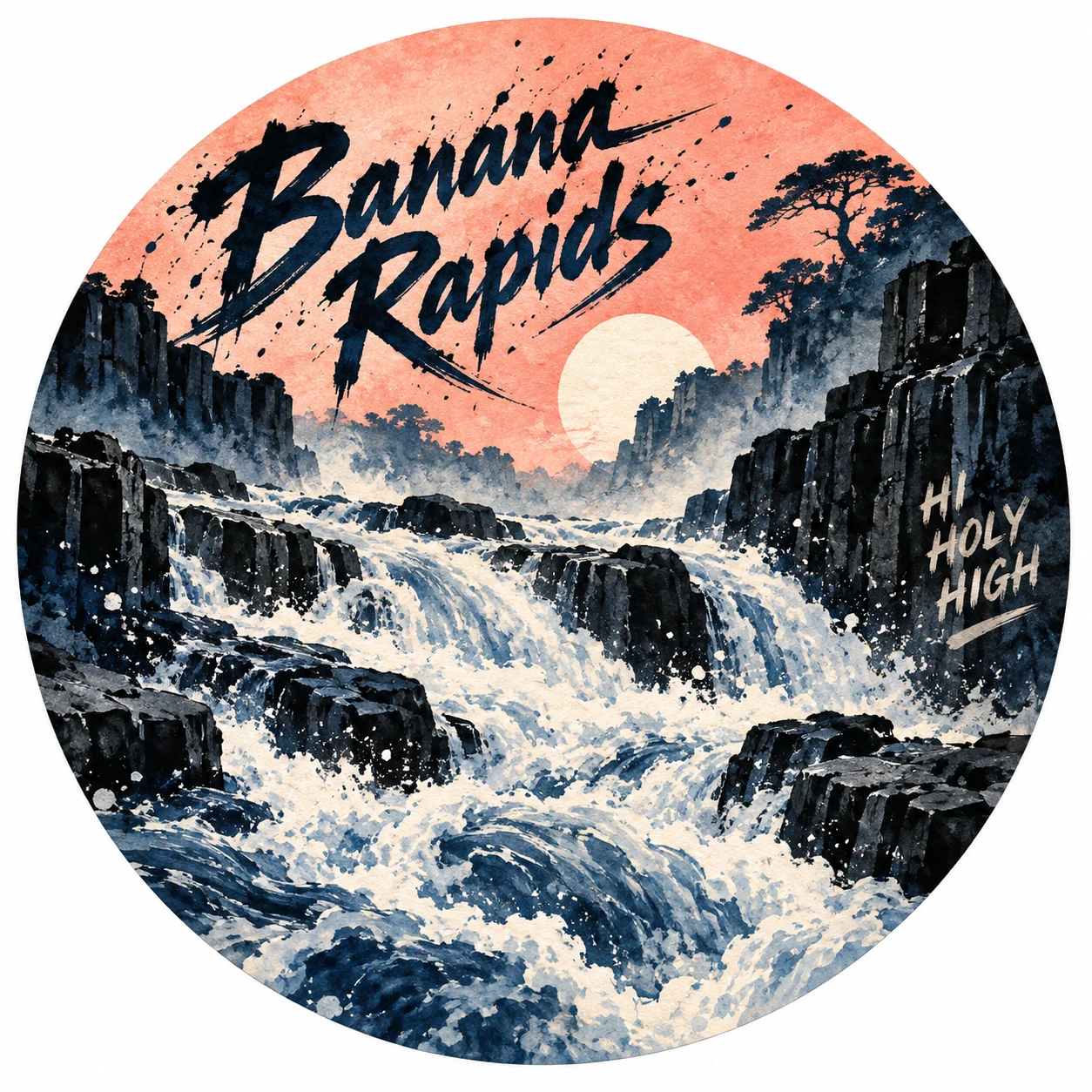 Arte provisional A-R1 · Banana Rapids