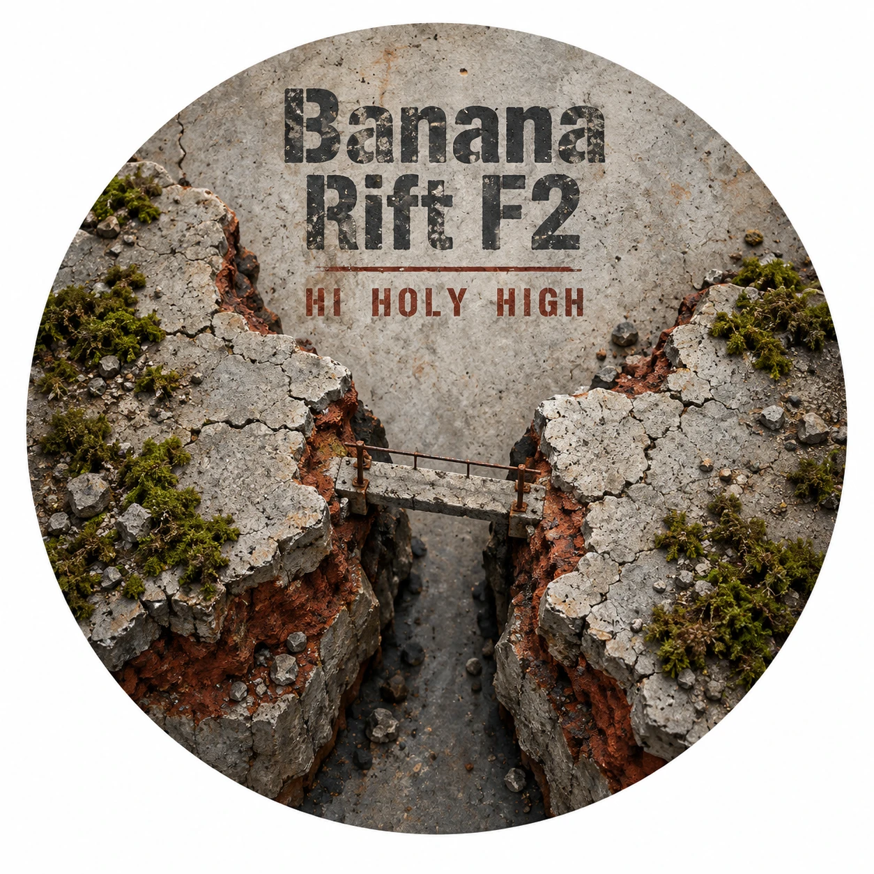 Arte provisional A-R1 · Banana Rift F2
