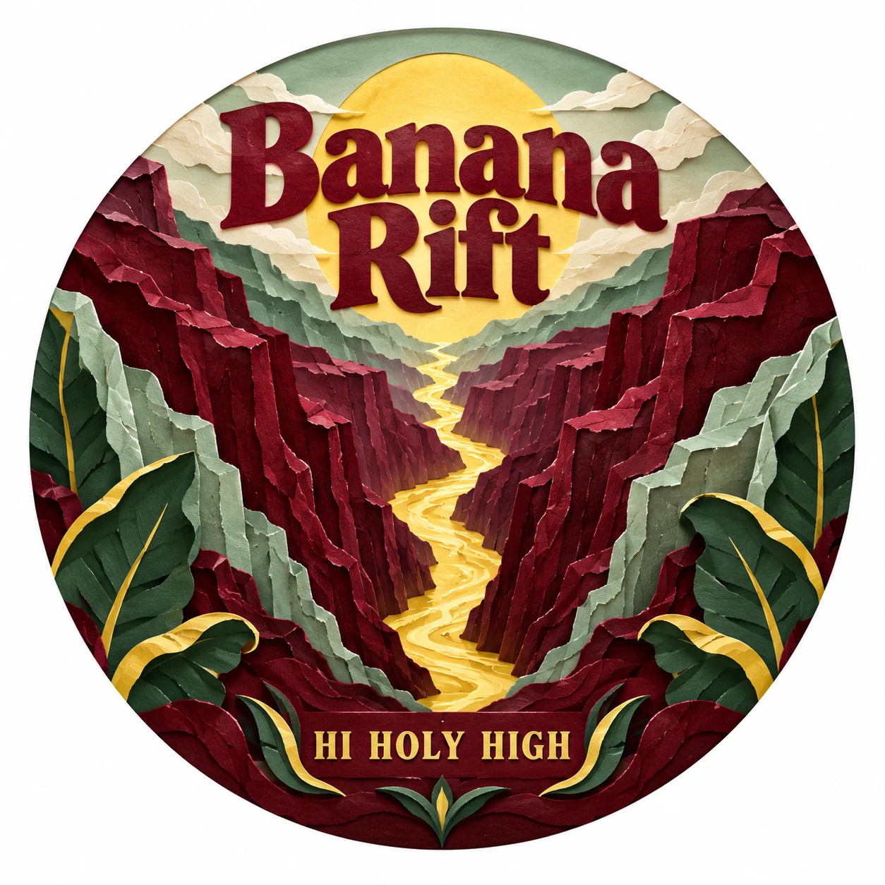 Arte provisional A-R1 · Banana Rift