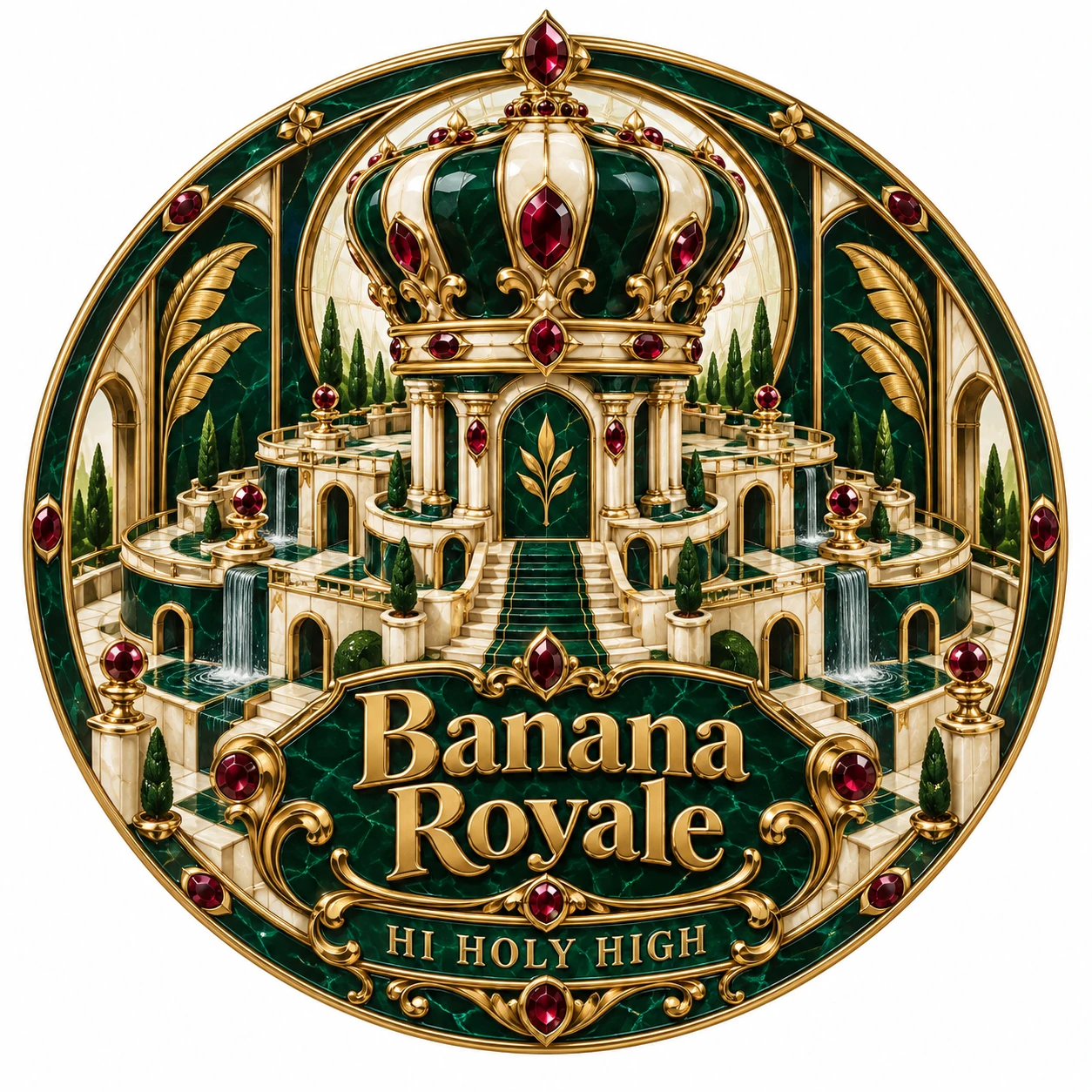 Arte provisional A-R1 · Banana Royale