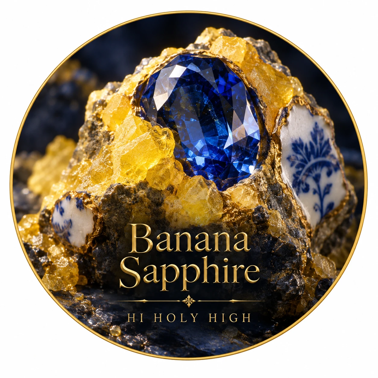 Provisional artwork A-R1 · Banana Sapphire