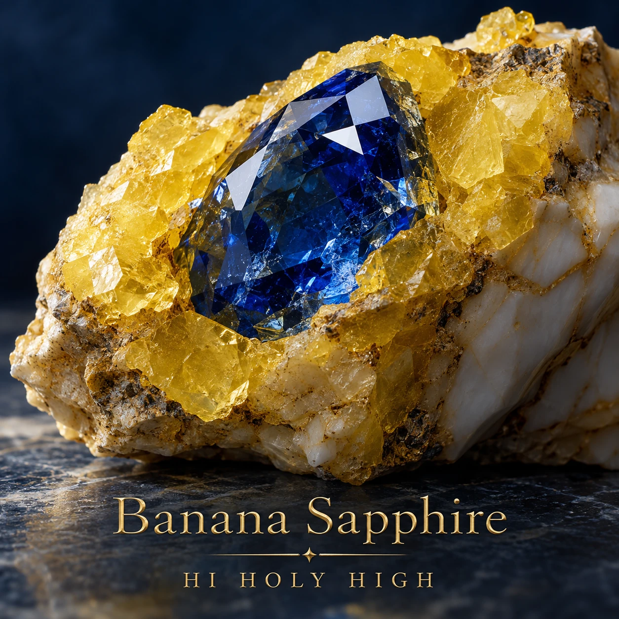 Provisional artwork A-S1 · Banana Sapphire