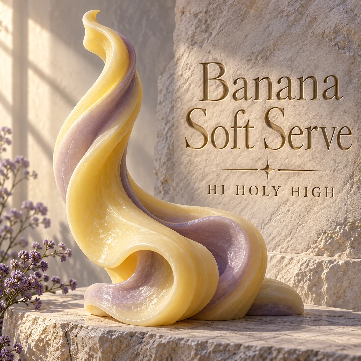 Arte provisional A-S1 · Banana Soft Serve