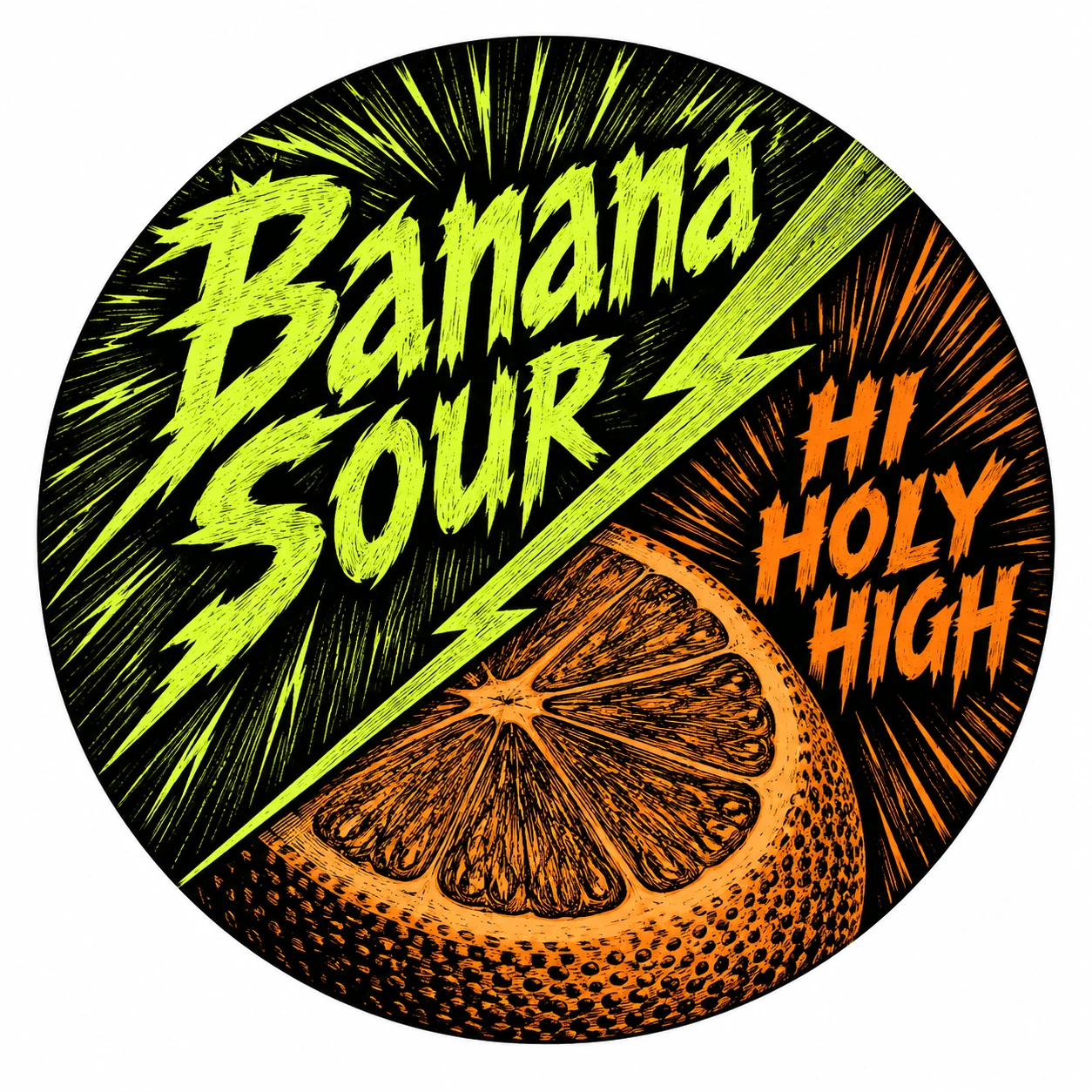 Arte provisional A-R1 · Banana Sour
