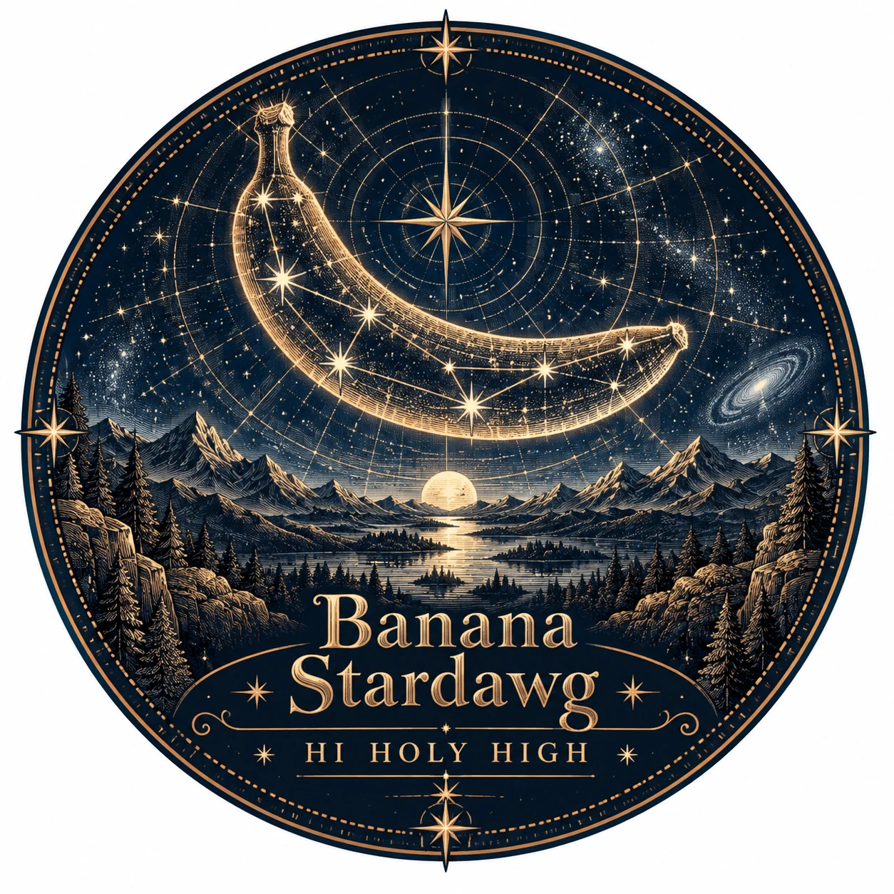 Arte provisional A-R1 · Banana Stardawg