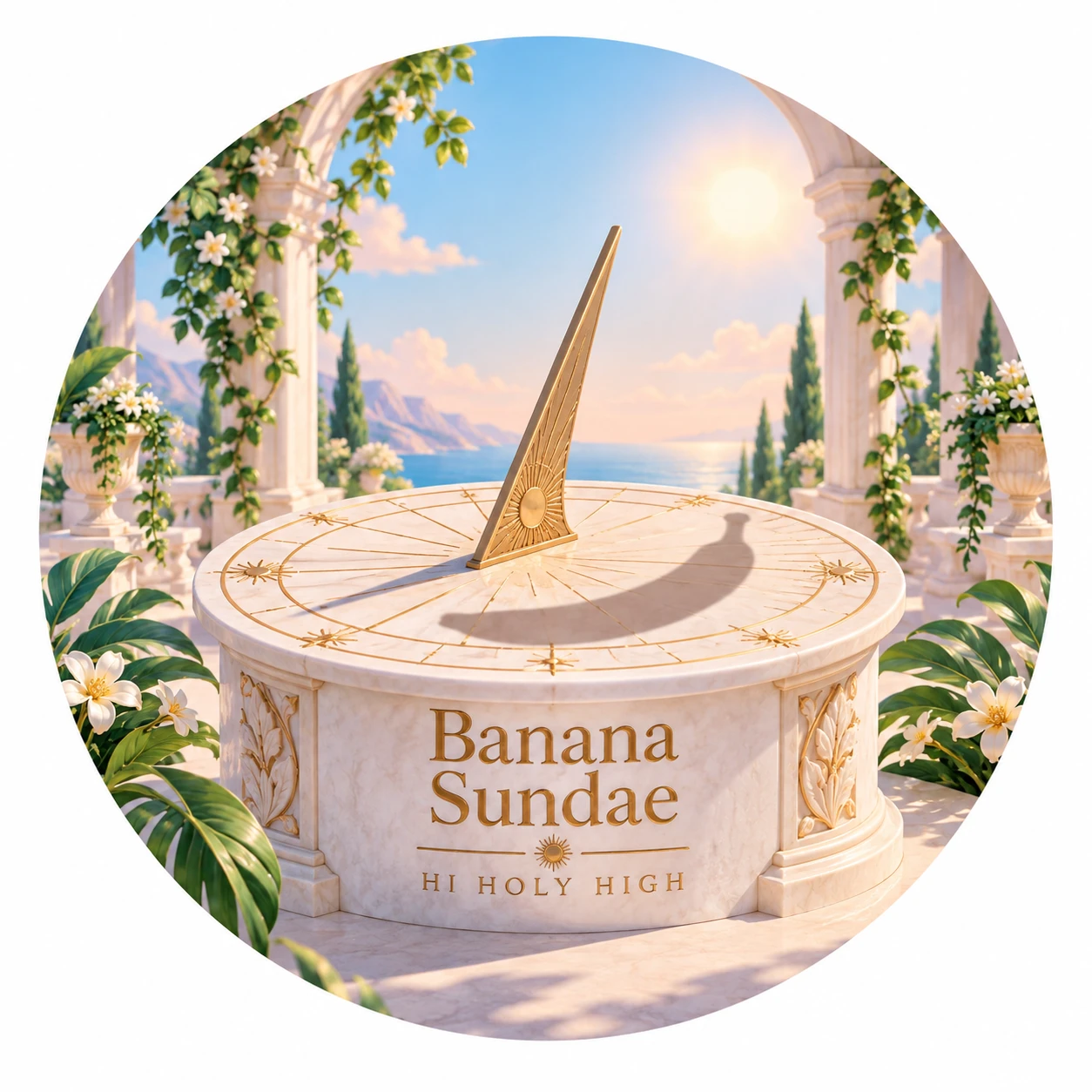Arte provisional A-R1 · Banana Sundae
