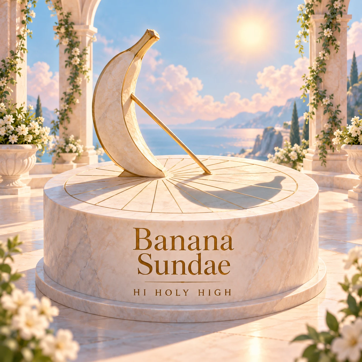 Arte provisional A-S1 · Banana Sundae