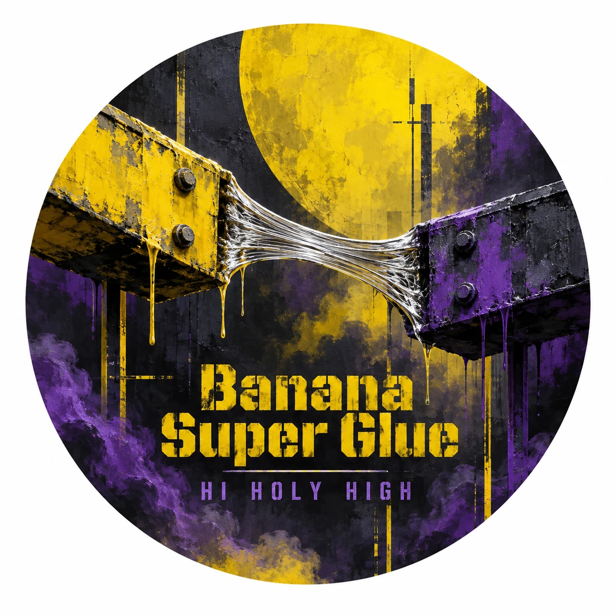 Arte provisional A-R1 · Banana Super Glue