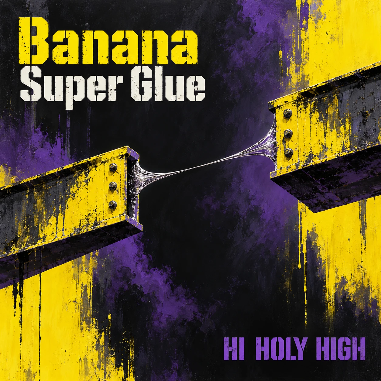 Arte provisional A-S1 · Banana Super Glue