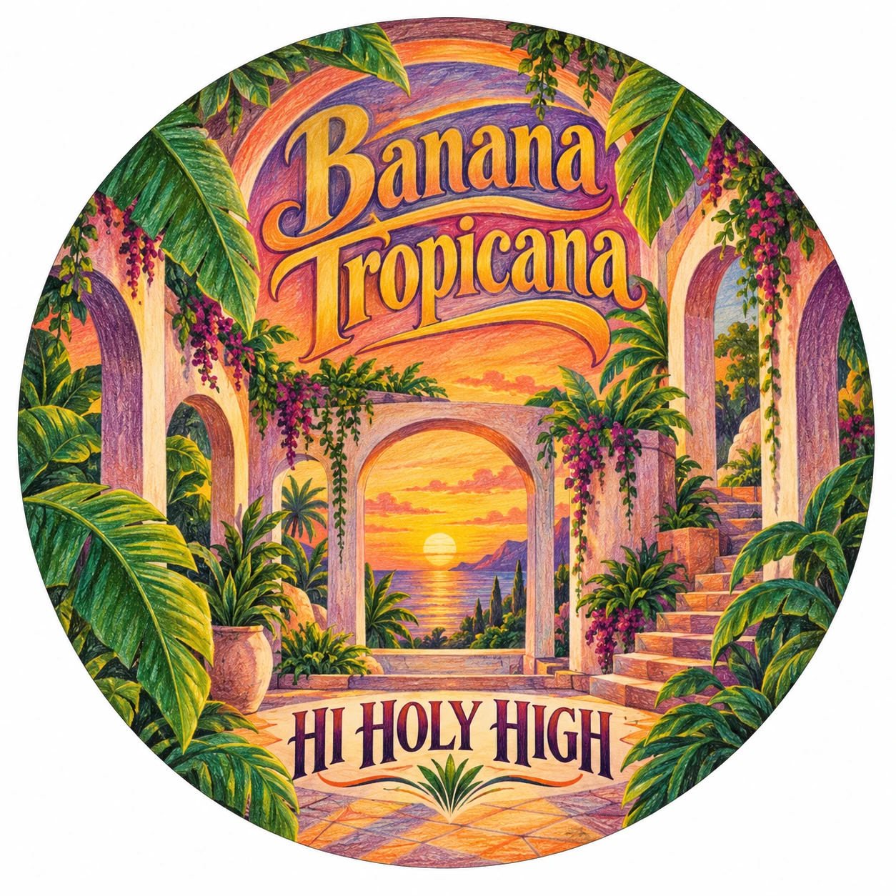 Provisional artwork A-R1 · Banana Tropicana