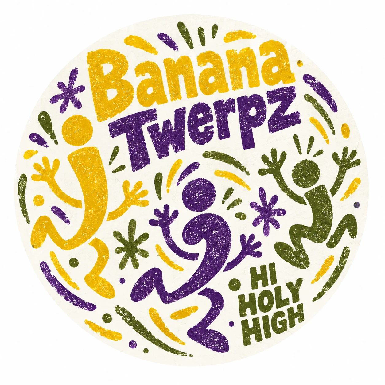 Arte provisional A-R1 · Banana Twerpz