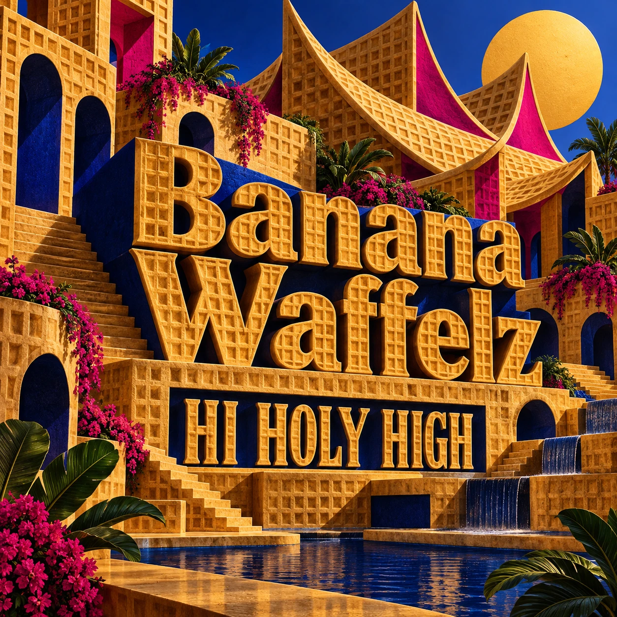 Arte provisional A-S1 · Banana Waffelz
