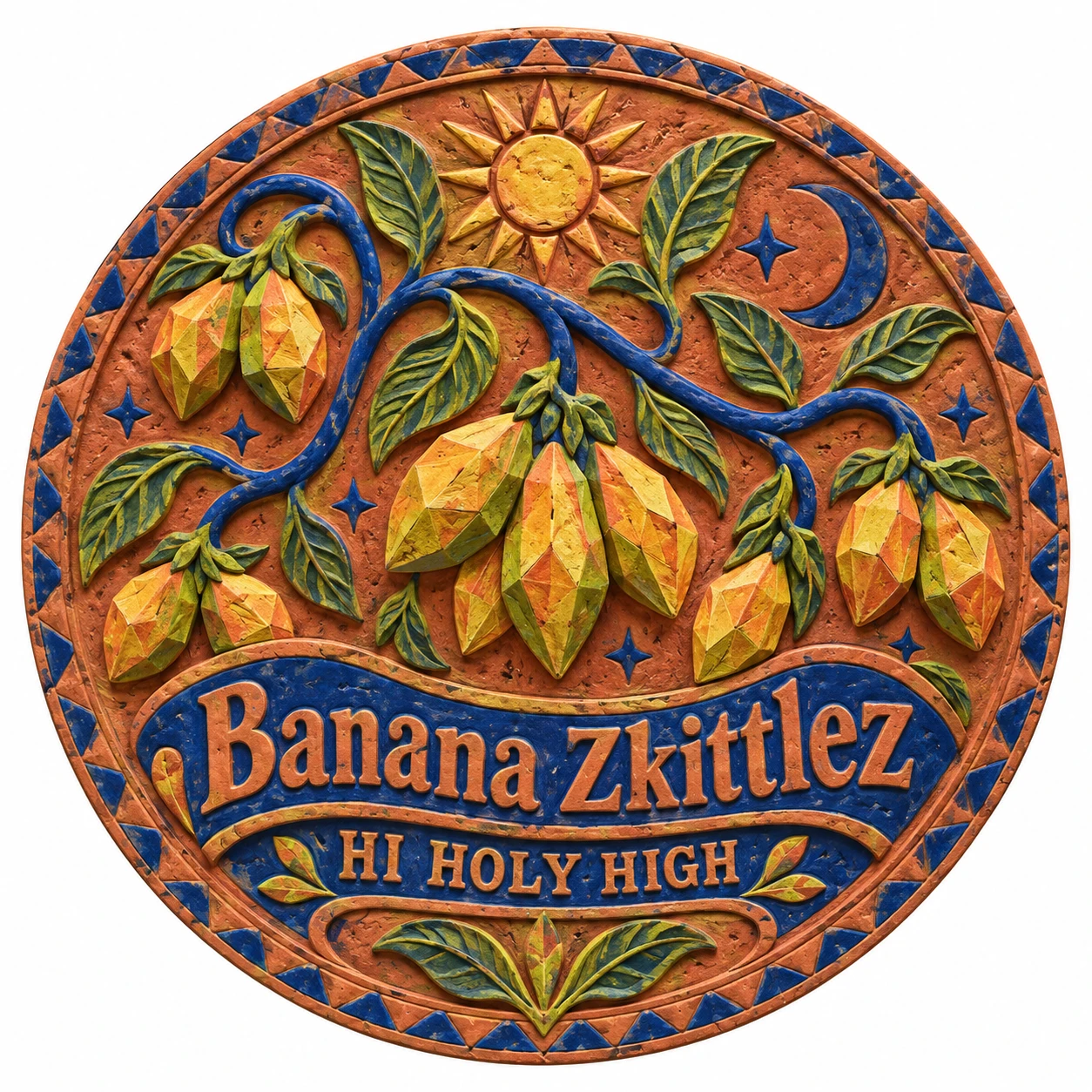 Arte provisional A-R1 · Banana Zkittlez