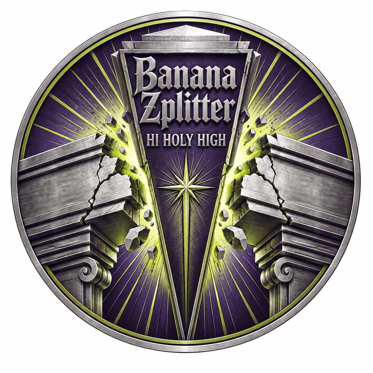 Arte provisional A-R1 · Banana Zplitter