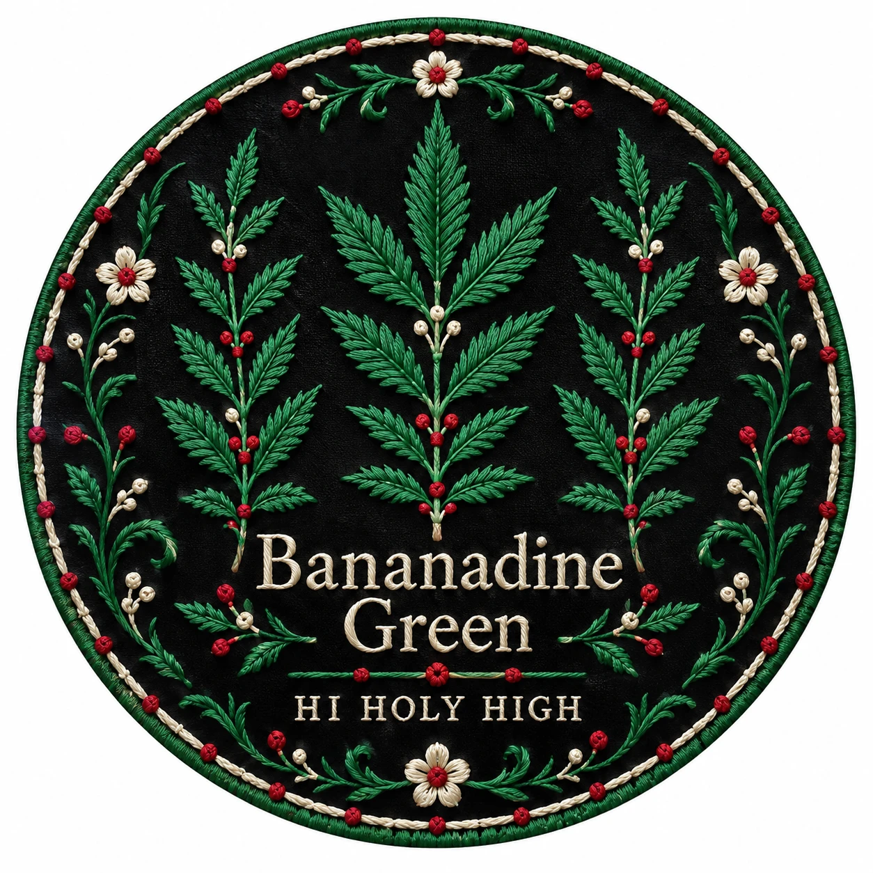 Arte provisional A-R1 · Bananadine Green